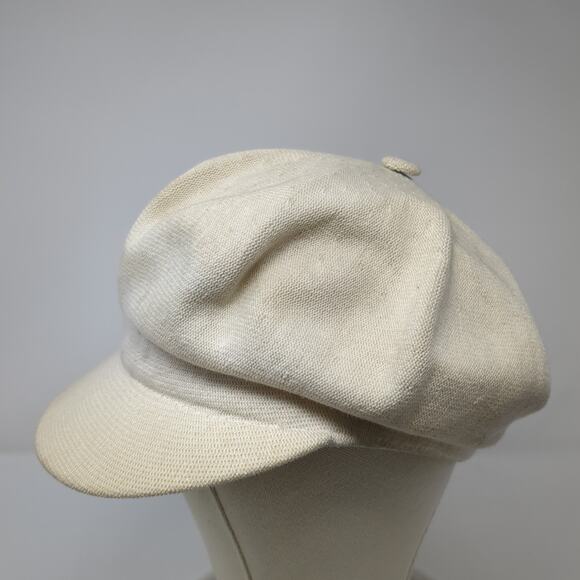 Kangol Fitted Cadet Army Cap Beige One Size Outdoor Vintage Made Great Britain - Picture 3 of 10